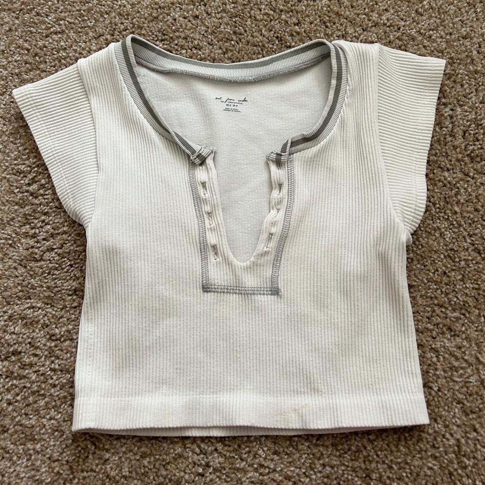 Urban Outfitters out from under go for gold seamless top